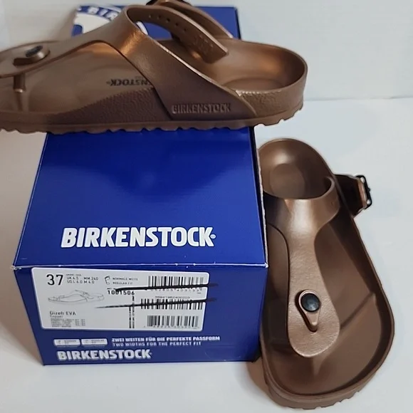 Birkenstock Gizeh EVA NWB Size 37 6 To 6.5 - Picture 3 of 6
